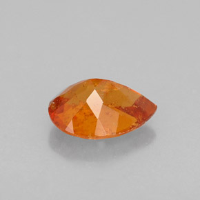 Clinohumite Gemstone in 6.5 x 5 mm Size for Sale, Clinohumite Stone in Yellow Orange Color