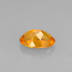 Clinohumite Gemstone in 6.2 x 4.2 mm Size for Sale, Clinohumite Stone in Yellow Orange Color