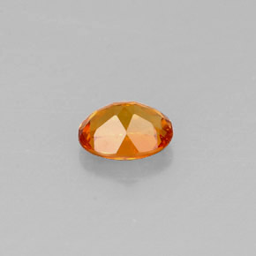 Clinohumite Gemstone in 5.4 x 4 mm Size for Sale, Clinohumite Stone in Yellow Orange Color