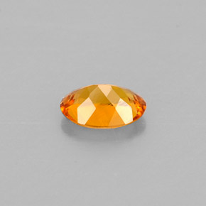 Clinohumite Gemstone in 6 x 4.2 mm Size for Sale, Clinohumite Stone in Yellow Orange Color