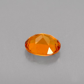 Clinohumite Gemstone in 5.4 x 4.4 mm Size for Sale, Clinohumite Stone in Yellow Orange Color