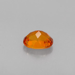 Clinohumite Gemstone in 5 x 3.8 mm Size for Sale, Clinohumite Stone in Yellow Orange Color