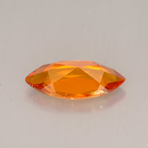 Clinohumite Gemstone in 11.4 x 5.5 mm Size for Sale, Clinohumite Stone in Yellow Orange Color