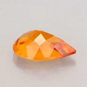 Clinohumite Gemstone in 10 x 7 mm (calibrated) Size for Sale, Clinohumite Stone in Yellow Orange Color
