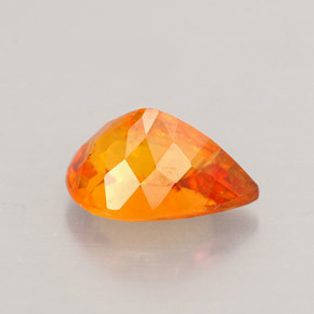Clinohumite Gemstone in 9 x 6 mm (calibrated) Size for Sale, Clinohumite Stone in Yellow Orange Color
