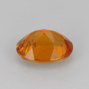 Clinohumite Gemstone in 8.1 x 6.3 mm Size for Sale, Clinohumite Stone in Yellow Orange Color
