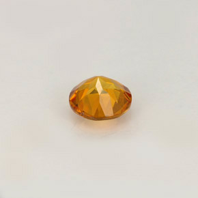 Clinohumite Gemstone in 5 mm (calibrated) Size for Sale, Clinohumite Stone in Yellow Orange Color