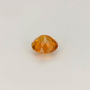 Clinohumite Gemstone in 5 mm (calibrated) Size for Sale, Clinohumite Stone in Yellow Orange Color