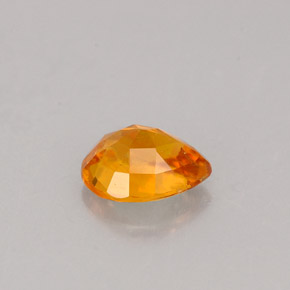 Clinohumite Gemstone in 6.7 x 5.3 mm Size for Sale, Clinohumite Stone in Yellow Orange Color