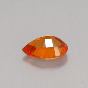 Clinohumite Gemstone in 7.8 x 5.6 mm Size for Sale, Clinohumite Stone in Yellow Orange Color