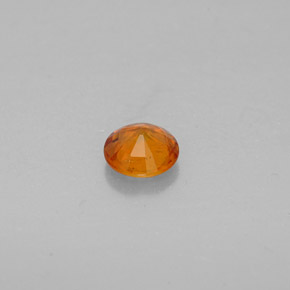 Clinohumite Gemstone in 5.7 mm Size for Sale, Clinohumite Stone in Yellow Orange Color