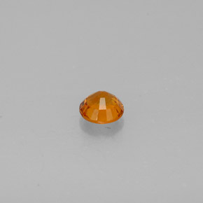 Clinohumite Gemstone in 5 mm (calibrated) Size for Sale, Clinohumite Stone in Yellow Orange Color