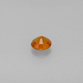 Clinohumite Gemstone in 5.3 mm Size for Sale, Clinohumite Stone in Yellow Orange Color