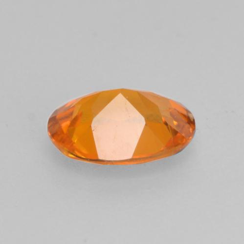 Clinohumite Gemstone in 6 x 4.8 mm Size for Sale, Clinohumite Stone in Deep Orange Color
