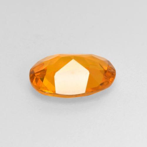Clinohumite Gemstone in 8 x 6 mm (calibrated) Size for Sale, Clinohumite Stone in Apricot Orange Color