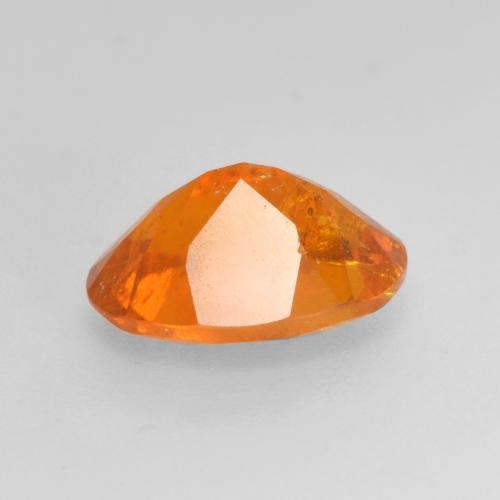 Clinohumite Gemstone in 8 x 6 mm (calibrated) Size for Sale, Clinohumite Stone in Amber Orange Color