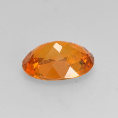 Clinohumite Gemstone in 8 x 6 mm (calibrated) Size for Sale, Clinohumite Stone in Amber Orange Color