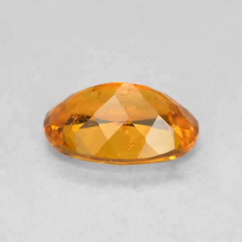 Clinohumite Gemstone in 7 x 5 mm (calibrated) Size for Sale, Clinohumite Stone in Apricot Orange Color