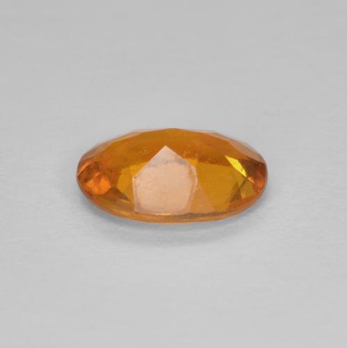 Clinohumite Gemstone in 8 x 6 mm (calibrated) Size for Sale, Clinohumite Stone in Earth Orange Color