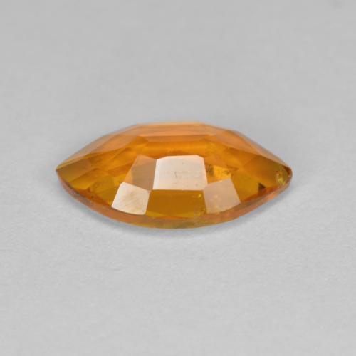 Clinohumite Gemstone in 9.7 x 5.7 mm Size for Sale, Clinohumite Stone in Medium Orange Color