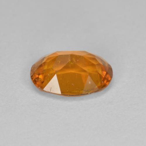 Clinohumite Gemstone in 8 x 6 mm (calibrated) Size for Sale, Clinohumite Stone in Medium Orange Color