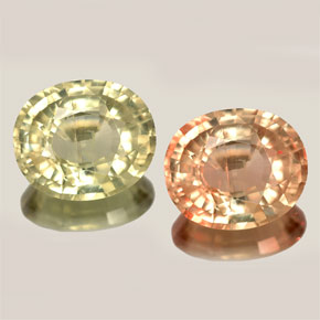 3.14 ct  Color-Change Diaspore Gemstone, Color-Change Diaspore Gem in Oval Facet Shape for Sale.