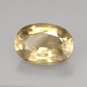 6.44 ct  Color-Change Diaspore Stone, Natural Color-Change Diaspore in Oval Facet Shape for Sale