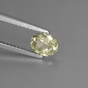 0.64 ct  Color-Change Diaspore Stone, Natural Color-Change Diaspore in Oval Facet Shape for Sale
