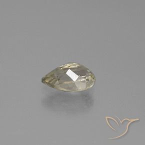 Color-Change Diaspore Gemstone in 8.1 x 5.4 mm Size for Sale, Color-Change Diaspore Stone in Gold Color