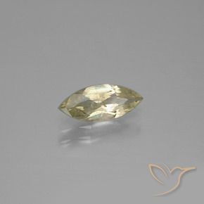 1.02 ct Yellow Color-Change Diaspore Stone, Natural Color-Change Diaspore in Marquise Facet Shape for Sale