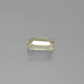 Color-Change Diaspore Gemstone in 7.7 x 4.7 mm Size for Sale, Color-Change Diaspore Stone in Light Golden Yellow Color