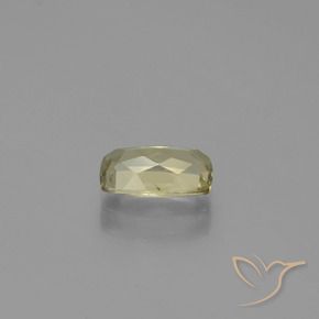 Color-Change Diaspore Gemstone in 7.7 x 4.7 mm Size for Sale, Color-Change Diaspore Stone in Medium Yellow Color