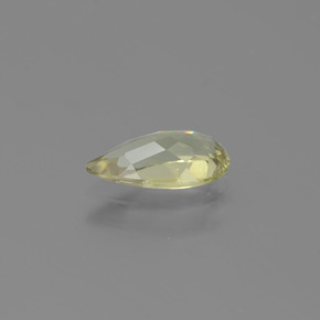 Color-Change Diaspore Gemstone in 9 x 4.6 mm Size for Sale, Color-Change Diaspore Stone in Light Yellow Color
