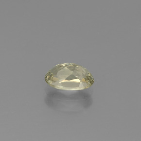 Color-Change Diaspore Gemstone in 7 x 4.5 mm Size for Sale, Color-Change Diaspore Stone in Yellow Beige Color