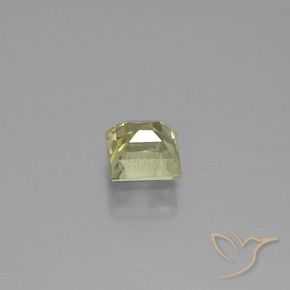 Color-Change Diaspore Gemstone in 5.5 x 5.3 mm Size for Sale, Color-Change Diaspore Stone in Brownish Yellow Color