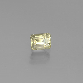 0.83 ct Yellow Color-Change Diaspore Stone, Natural Color-Change Diaspore in Octagon Facet Shape for Sale