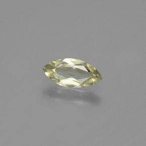 0.62 ct Yellow Color-Change Diaspore Stone, Natural Color-Change Diaspore in Marquise Facet Shape for Sale