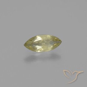 0.70 ct Yellow Color-Change Diaspore Stone, Natural Color-Change Diaspore in Marquise Facet Shape for Sale