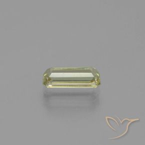Color-Change Diaspore Gemstone in 8.7 x 3.8 mm Size for Sale, Color-Change Diaspore Stone in Very Pale Yellow Color