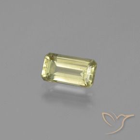 1.07 ct Yellow Color-Change Diaspore Stone, Natural Color-Change Diaspore in Octagon Facet Shape for Sale