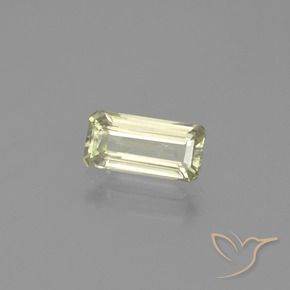 1.19 ct Yellow Color-Change Diaspore Stone, Natural Color-Change Diaspore in Octagon Facet Shape for Sale