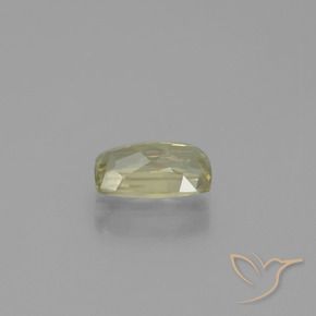 Color-Change Diaspore Gemstone in 8 x 5 mm (calibrated) Size for Sale, Color-Change Diaspore Stone in Light Golden Yellow Color