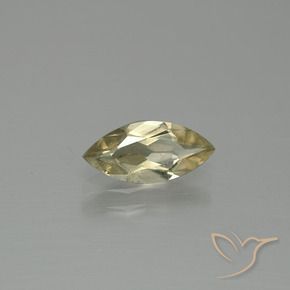 1.12 ct Yellow Color-Change Diaspore Stone, Natural Color-Change Diaspore in Marquise Facet Shape for Sale