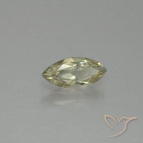1.27 ct Yellow Color-Change Diaspore Stone, Natural Color-Change Diaspore in Marquise Facet Shape for Sale