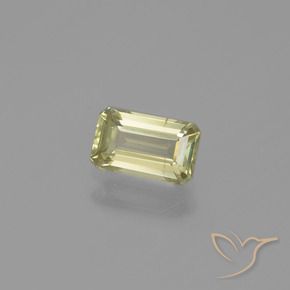 1.06 ct Yellow Color-Change Diaspore Stone, Natural Color-Change Diaspore in Octagon Facet Shape for Sale