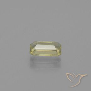 Color-Change Diaspore Gemstone in 7.5 x 4.5 mm Size for Sale, Color-Change Diaspore Stone in Medium Yellow Color