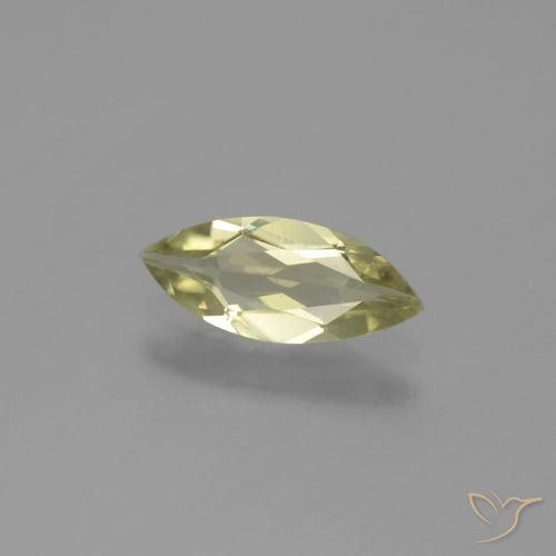 0.93 ct Yellow Color-Change Diaspore Stone, Natural Color-Change Diaspore in Marquise Facet Shape for Sale