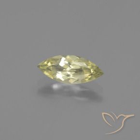 0.98 ct Yellow Color-Change Diaspore Stone, Natural Color-Change Diaspore in Marquise Facet Shape for Sale