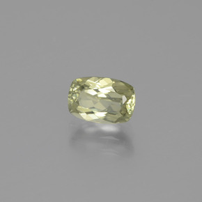 1.31 ct Yellow Color-Change Diaspore Stone, Natural Color-Change Diaspore in Cushion-Cut Shape for Sale