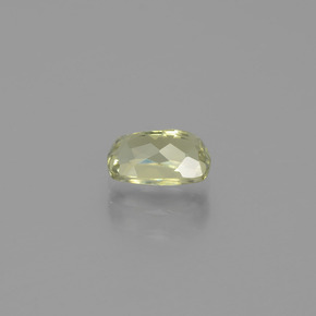 Color-Change Diaspore Gemstone in 7.6 x 5.2 mm Size for Sale, Color-Change Diaspore Stone in Light Yellow Color